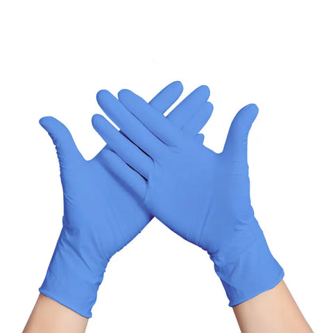 Rękawice nitrylowe niebieskie 100szt
