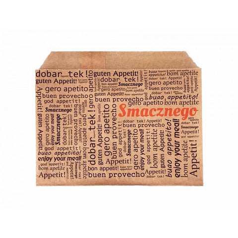 Koperta na frytki ”Smacznego”