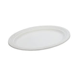 Talerz owalny biały 32×25,5 cm – 50 szt.